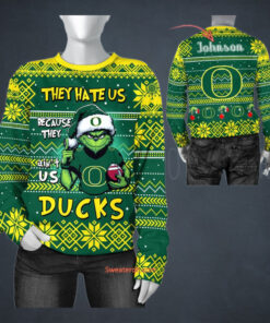 NCAA Oregon Ducks They Hate Us Because They Ain’t US Sweater