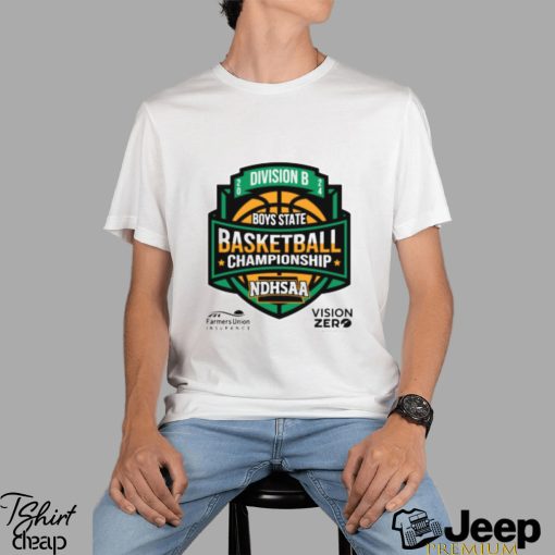 NDHSAA Division B 2024 Boys State Basketball Championship Shirt