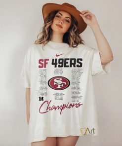 NFC Champions Roster T Shirt