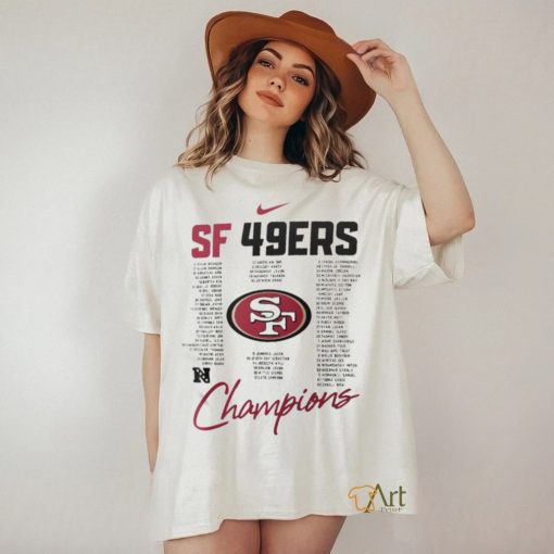 NFC Champions Roster T Shirt