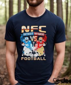 NFC Detroit Lions vs San Francisco 49Ers Football 2023 Shirt