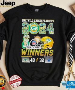 NFC Wild Card Playoffs 2024 winners Green Bay Packers 48 32 Dallas Cowboys shirt