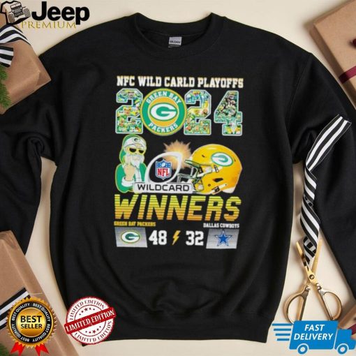 NFC Wild Card Playoffs 2024 winners Green Bay Packers 48 32 Dallas Cowboys shirt