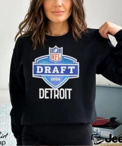 NFL 2024 Detroit Draft Big Logo Vintage T Shirt