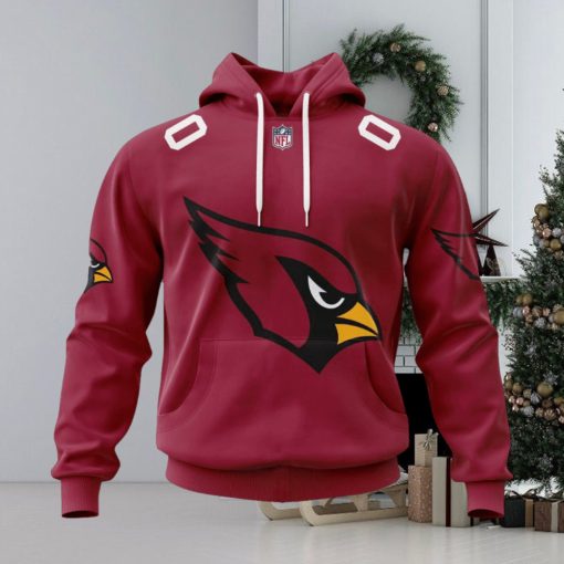 NFL Arizona Cardinals 2024 Personalized Name And Number Hoodie