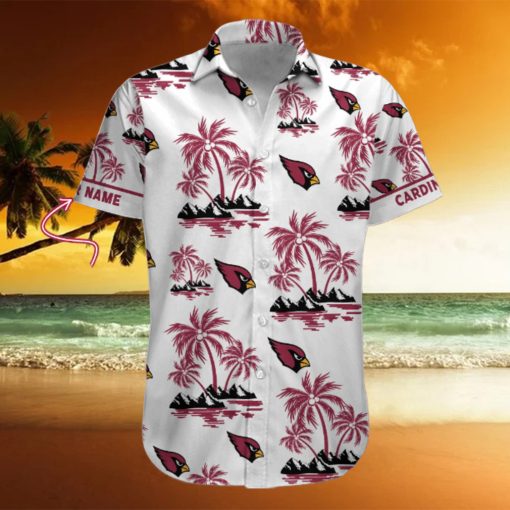 NFL Arizona Cardinals Palm Tree Tropical Summer Hawaiian Shirt