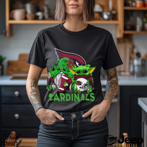 NFL Arizona Cardinals St Patrick’s Day T Shirt Special Gomes Baby Yoda St Patricks Day Shirt