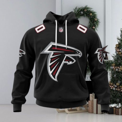 NFL Atlanta Falcons 2024 Personalized Name And Number Hoodie