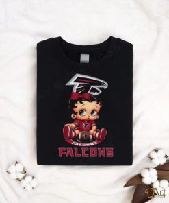 NFL Atlanta Falcons T Shirt Betty Boop Football Tshirt