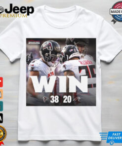 NFL Atlanta Falcons Wins 38 20 Carolina Panthers Final Score Poster t shirt