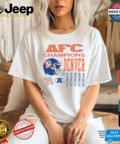 NFL BRONCOS AFC CHAMPIONS 1989 Tee Shirt