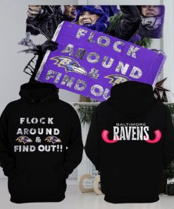 NFL Baltimore Ravens Flock Around & Find Out Hoodie