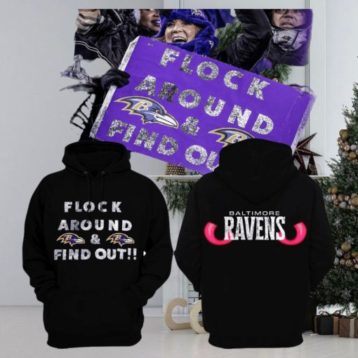 NFL Baltimore Ravens Flock Around & Find Out Hoodie