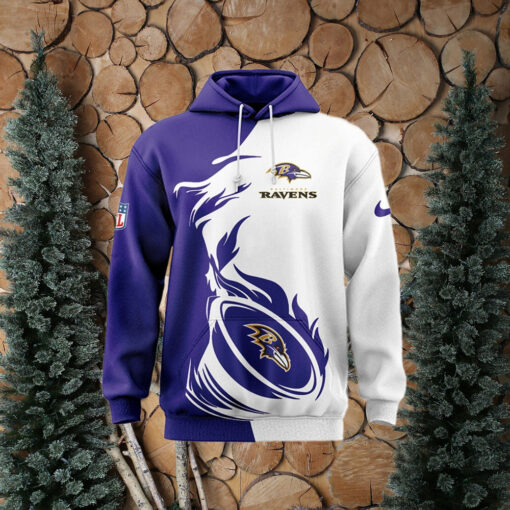 NFL Baltimore Ravens Luxury Pullover Hoodie