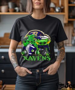 NFL Baltimore Ravens St Patrick’s Day T Shirt Special Gomes Baby Yoda St Patricks Day Shirt