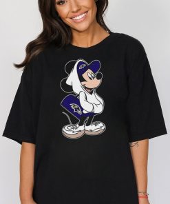 NFL Baltimore Ravens X Disney Mickey Mouse T Shirt