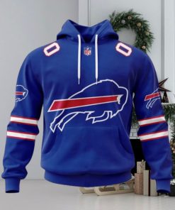 NFL Buffalo Bills 2024 Personalized Name And Number Hoodie