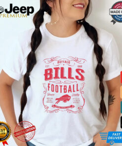 NFL Buffalo Bills football logo est 1960 vintage shirt