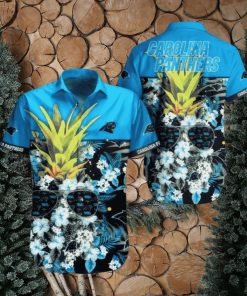 NFL Carolina Panthers Hawaiian Shirt Pineapple Trending For Men Women