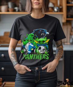 NFL Carolina Panthers St Patrick’s Day T Shirt Special Gomes Baby Yoda St Patricks Day Shirt