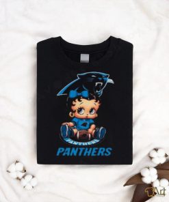 NFL Carolina Panthers T Shirt Betty Boop Football Tshirt