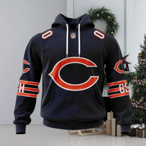 NFL Chicago Bears 2024 Personalized Name And Number Hoodie