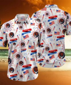 NFL Chicago Bears Grateful Dead Hawaiian Shirt, Grateful Dead Hawaiian Shirt