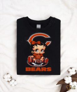 NFL Chicago Bears T Shirt Betty Boop Football Tshirt