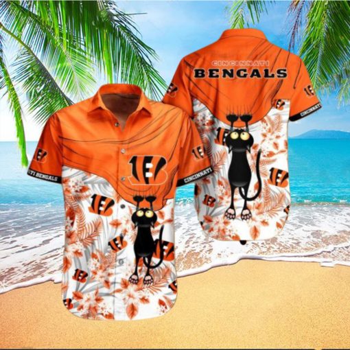 NFL Cincinnati Bengals Hawaiian Shirt Short For Fans 03