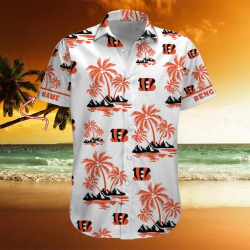 NFL Cincinnati Bengals Palm Tree Tropical Summer Hawaiian Shirt