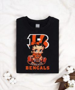 NFL Cincinnati Bengals T Shirt Betty Boop Football Tshirt