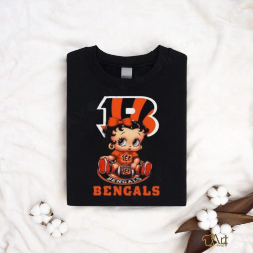 NFL Cincinnati Bengals T Shirt Betty Boop Football Tshirt