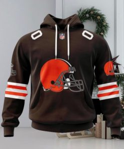NFL Cleveland Browns 2024 Personalized Name And Number Hoodie