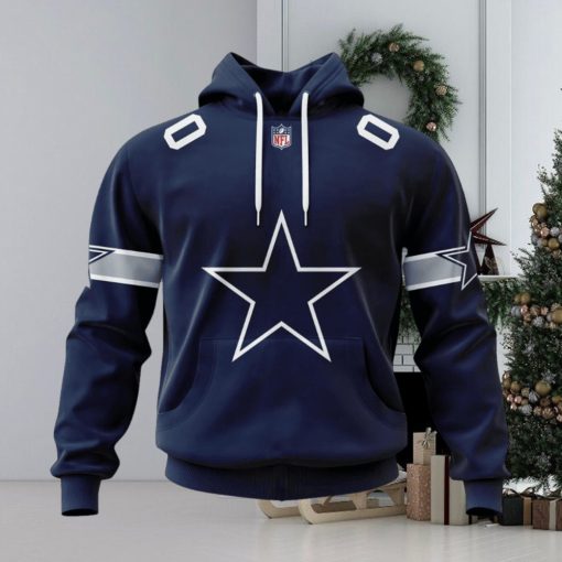 NFL Dallas Cowboys 2024 Personalized Name And Number Hoodie