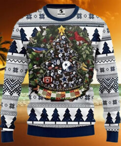 NFL Dallas Cowboys Christmas Tree Ugly Christmas Sweater