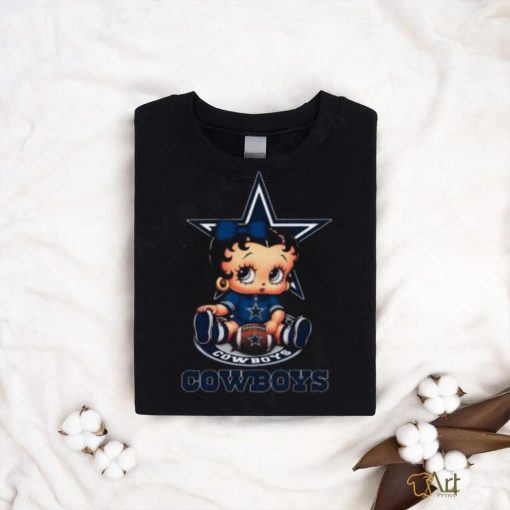 NFL Dallas Cowboys T Shirt Betty Boop Football Tshirt