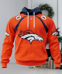 NFL Denver Broncos 2024 Personalized Name And Number Hoodie