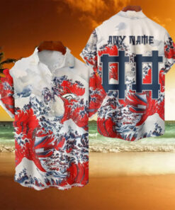 NFL Denver Broncos Football Special Great Wave Hawaiian Shirt