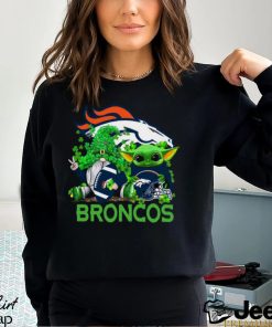 NFL Denver Broncos St Patrick’s Day T Shirt Special Gomes Baby Yoda St Patricks Day Shirt