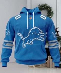 NFL Detroit Lions 2024 Personalized Name And Number Hoodie