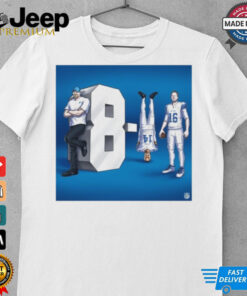 NFL Detroit Lions Are 8 – 1 Houston Texas Amon Ra St. Brown Headstand Celly Poster T Shirt