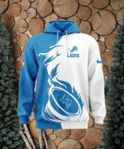 NFL Detroit Lions Luxury Pullover Hoodie