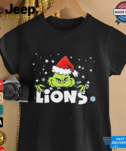 NFL Detroit Lions Merry Christmas Grinch shirt