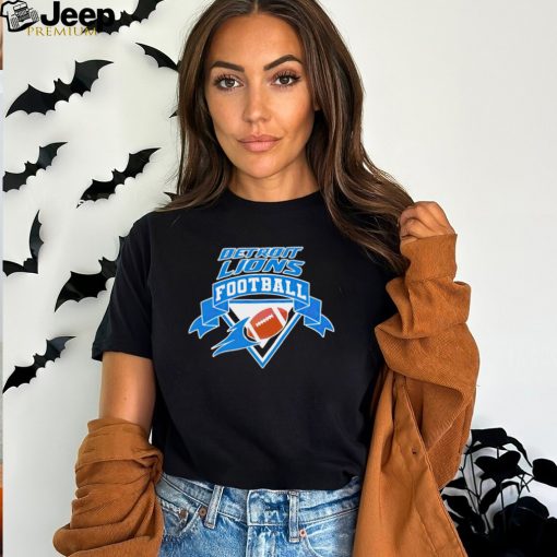 NFL Detroit Lions football logo rocket shirt