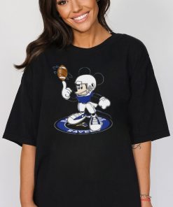 NFL Football Baltimore Ravens Cheerful Mickey Disney Shirt