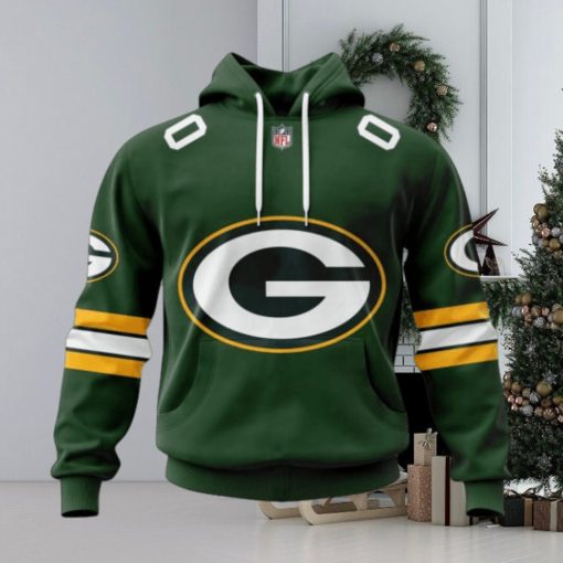 NFL Green Bay Packers 2024 Personalized Name And Number Hoodie