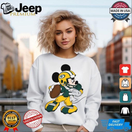 NFL Green Bay Packers Mickey Mouse T Shirt