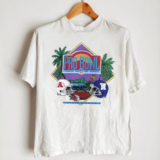 NFL Hawaii Pro Bowl AFC vs NFC Aloha Stadium helmet matchup logo shirt