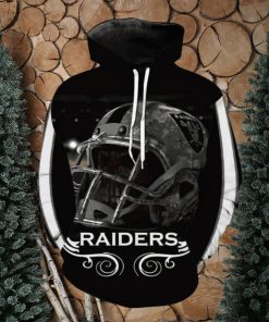 NFL Hoodies 3D Oakland Raiders Custom With Hoodies Print Full