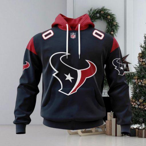 NFL Houston Texans 2024 Personalized Name And Number Hoodie